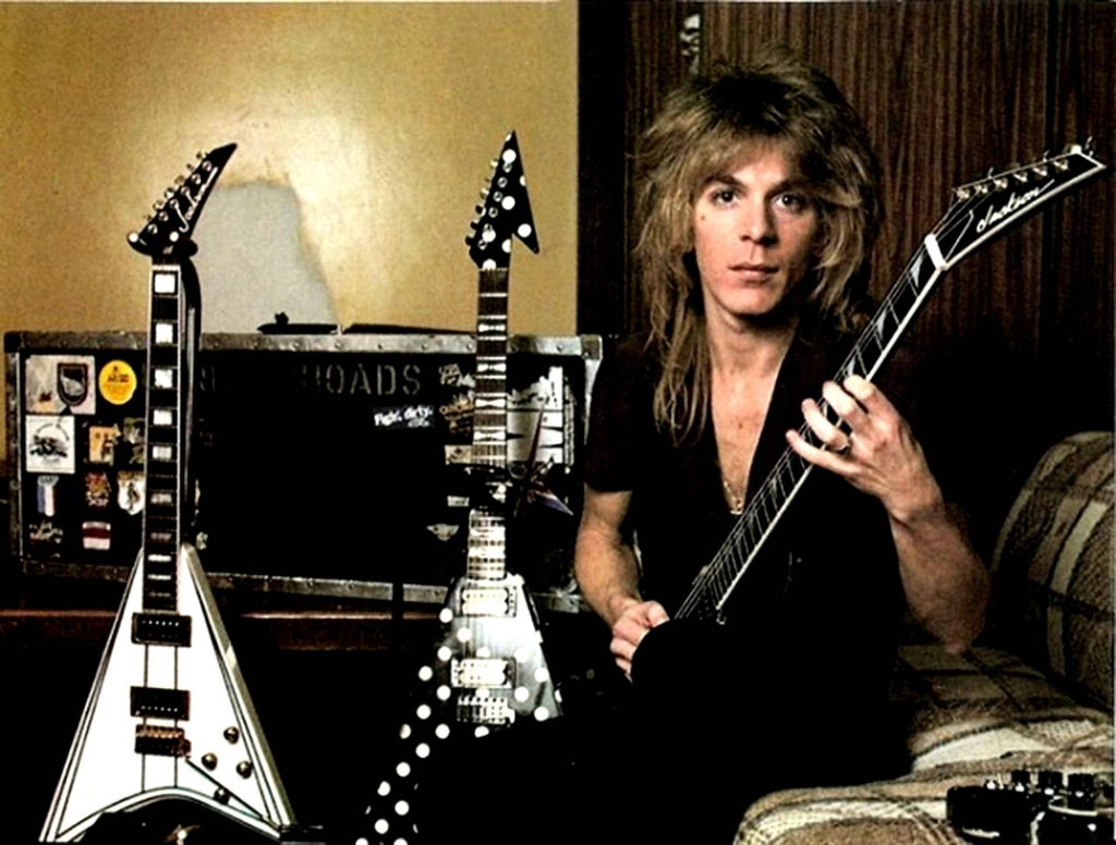 The legendary guitarist Randy Rhoads was born on this day in 1956.