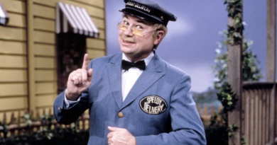 Mr. McFeely of “Mister Rogers’ Neighborhood” was born on this day in 1938