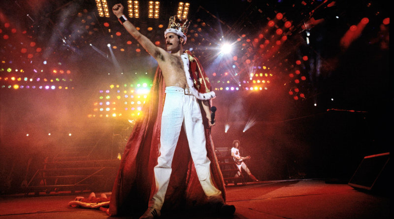 The last concert of Queen with Freddie Mercury